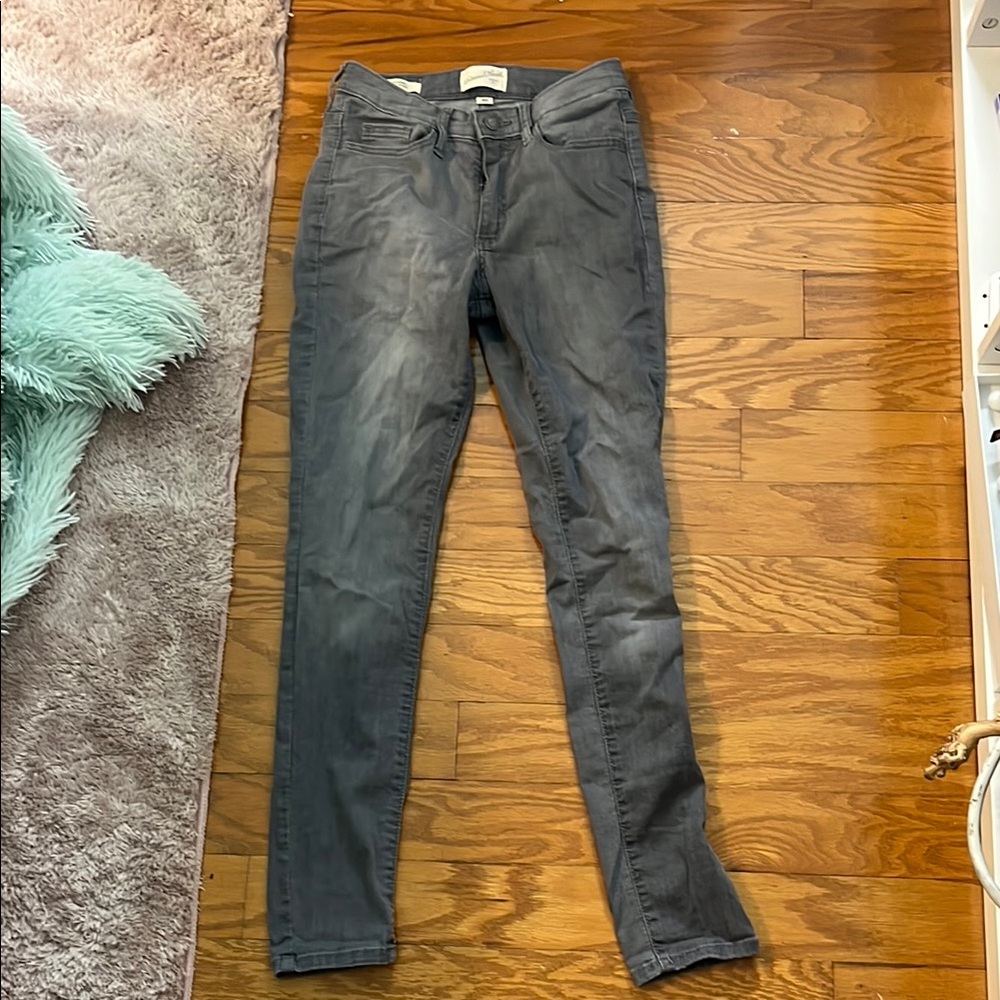 Grey Skinny Jeans
